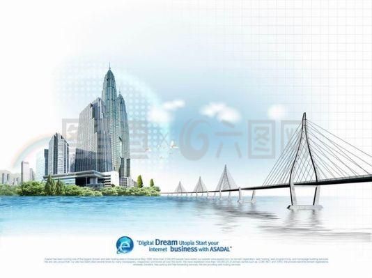 城市建設規(guī)劃建筑橋梁高架橋發(fā)展