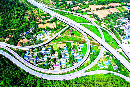 隴南市美麗鄉(xiāng)村建設一角